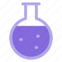 flask, education, laboratory, chemistry, science
