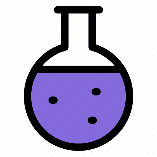 Flask, education, laboratory, chemistry, science icon - Download on Iconfinder