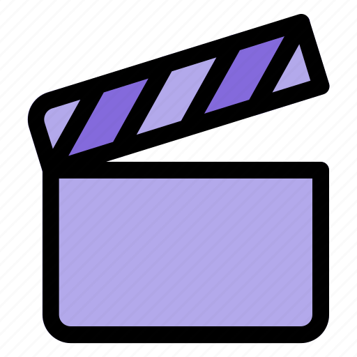 Clapper, multimedia, film, clap, scene icon - Download on Iconfinder