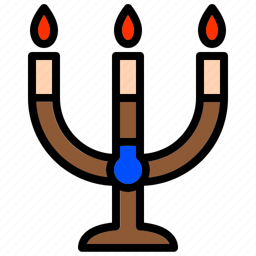 Candle, illumination, lamp, light, natural, wax, wick icon - Download on Iconfinder