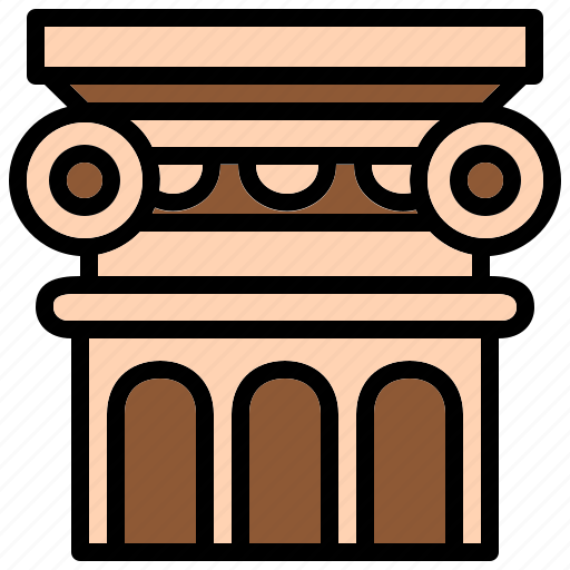 Architecture, column, greek, pilar, structure icon - Download on Iconfinder