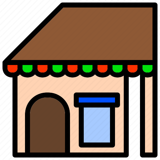 Building, cafe, diner, dining, restaurant, room icon - Download on Iconfinder