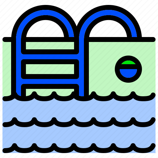 Pool, recreational, relax, sports, swimming, water icon - Download on Iconfinder