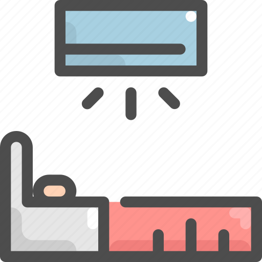 Air, bed, bedroom, conditioner, furniture, house, interior icon - Download on Iconfinder