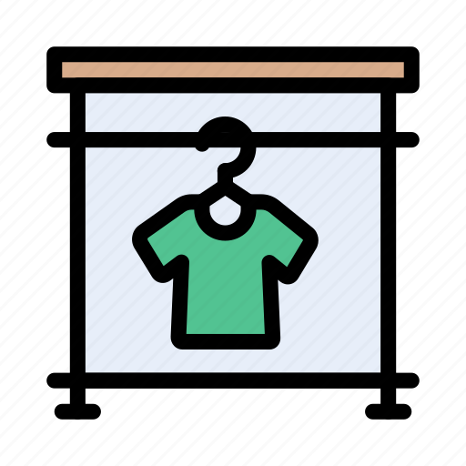 Interior, garments, cloth, wardrobe, hanger icon - Download on Iconfinder