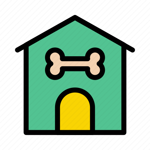 Home, house, pet, bone, dog icon - Download on Iconfinder