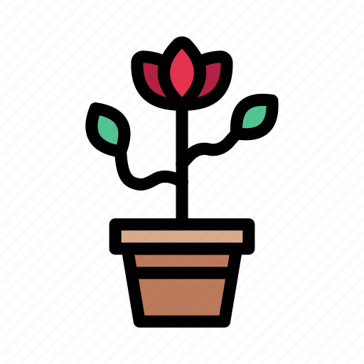 Interior, home, flower, plant, rose icon - Download on Iconfinder