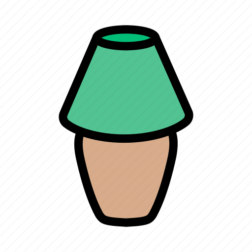 Interior, lamp, desk, bulb, table icon - Download on Iconfinder