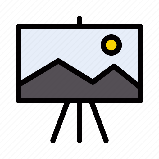 Photo, art, board, picture, drawing icon - Download on Iconfinder