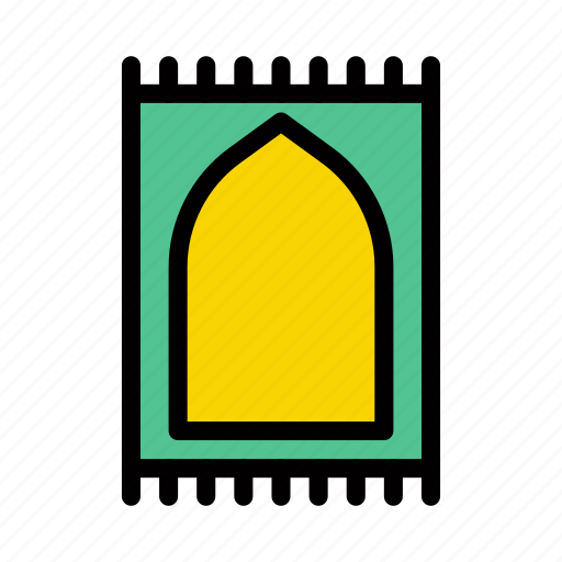Pray, home, religious, prayermat, muslims icon - Download on Iconfinder