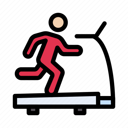 Running, machine, gym, exercise, treadmill icon - Download on Iconfinder