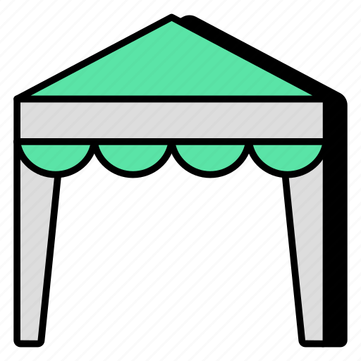 Tent, marquee, awning, canopy, shed icon - Download on Iconfinder