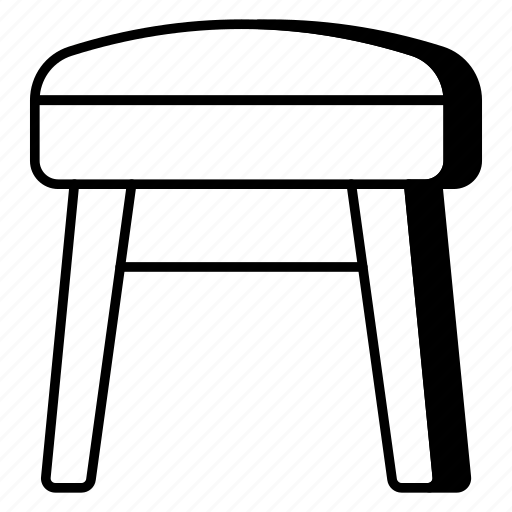 Stool, seat, sitting, backless chair, furniture icon - Download on Iconfinder