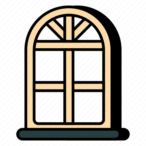 Window, glass pane, window pane, casement, decoration icon - Download on Iconfinder