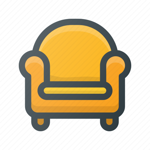 Armchair, chair, furniture, interior, lounge icon - Download on Iconfinder