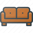 couch, furniture, interior, seat, sofa