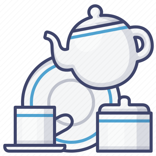 Porcelain, set, tableware, tea icon - Download on Iconfinder