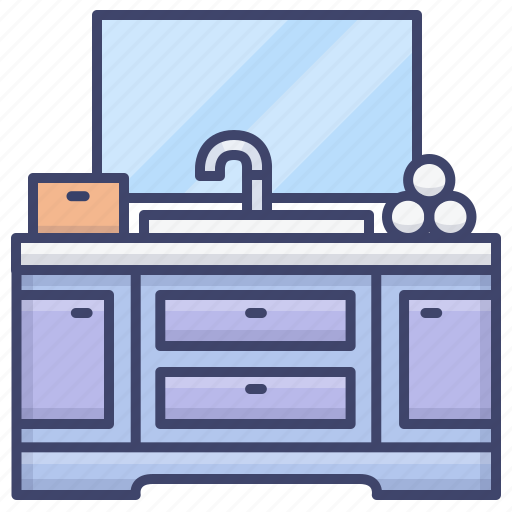 Bathroom, sink, stand, wash icon - Download on Iconfinder