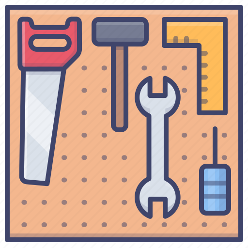 Tool, tools, wall, workshop icon - Download on Iconfinder