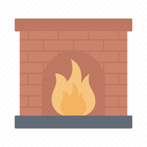Chimney, fireplace, bonfire, house, building icon - Download on Iconfinder