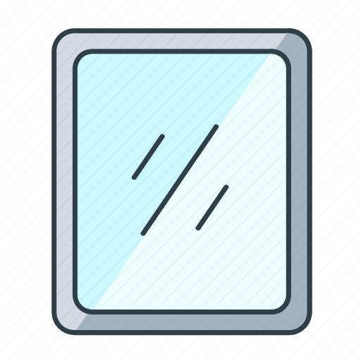 Bathroom, framed, furniture, interior, mirror icon - Download on Iconfinder