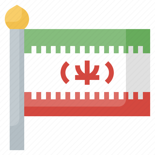 Country, flag, flags, iran, world icon - Download on Iconfinder