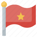 country, flag, flags, vietnam, world