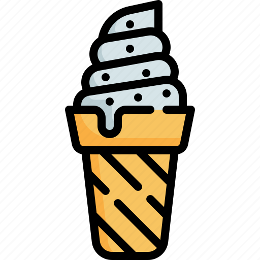 Ice, cream, meal, food, dessert, icecream, sweets icon - Download on Iconfinder