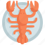 shrimp, dish, lobster, prawn, seafood, meal, cooking 