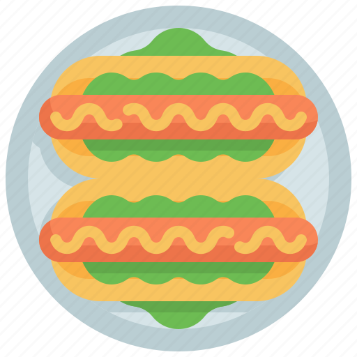 Hotdog, meal, food, sandwich, fastfood, junk, cooking icon - Download on Iconfinder
