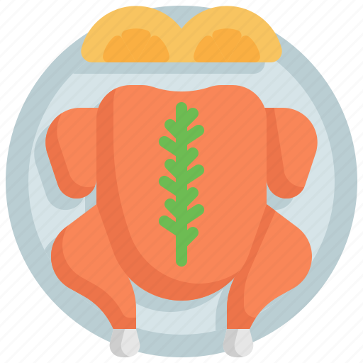 Chicken, roast, meal, food, grilled, grill, cooking icon - Download on Iconfinder