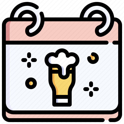 Beer, mug, alcohol, calendar icon - Download on Iconfinder