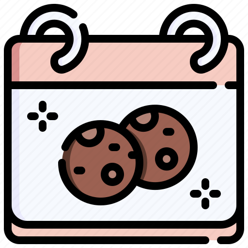 Cookie, dessert, bakery, food, calendar icon - Download on Iconfinder