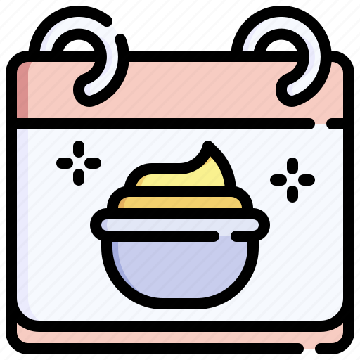 Hummus, food, healthy, diet, calendar icon - Download on Iconfinder
