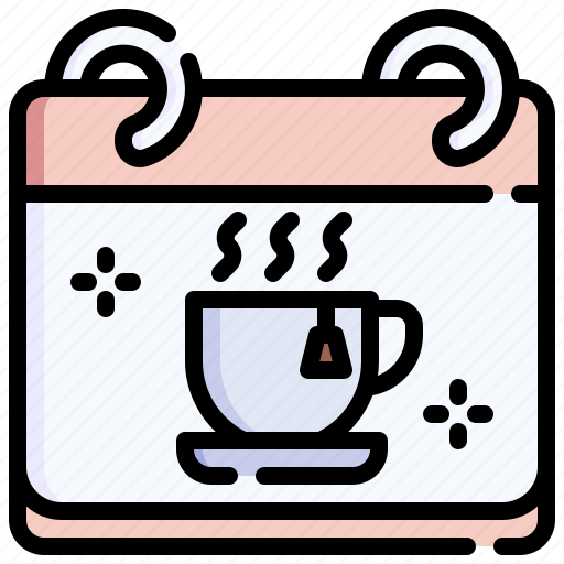 Tea, hot, drink, calendar, food, world icon - Download on Iconfinder