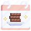 brownie, food, dessert, chocolate, calendar 