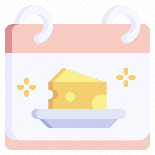 Cheese, food, meal, calendar, nutrition icon - Download on Iconfinder
