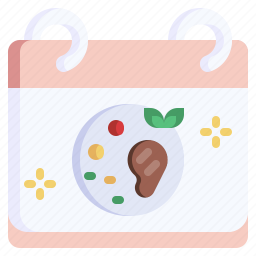 Steak, grilled, barbecue, meat, food, calendar icon - Download on Iconfinder