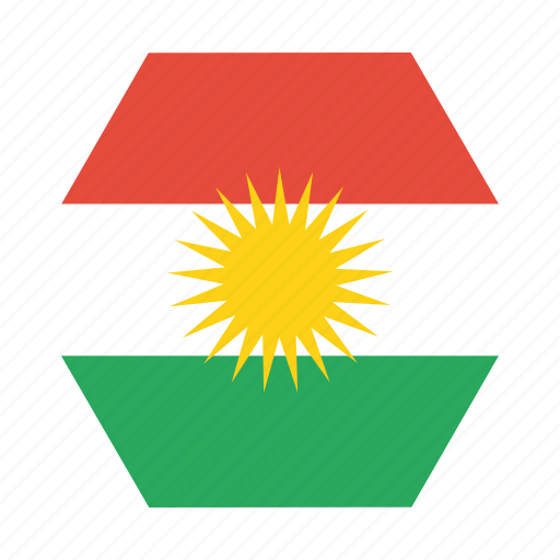 Country, european, flag, kurdish, kurdistan, national, region icon - Download on Iconfinder
