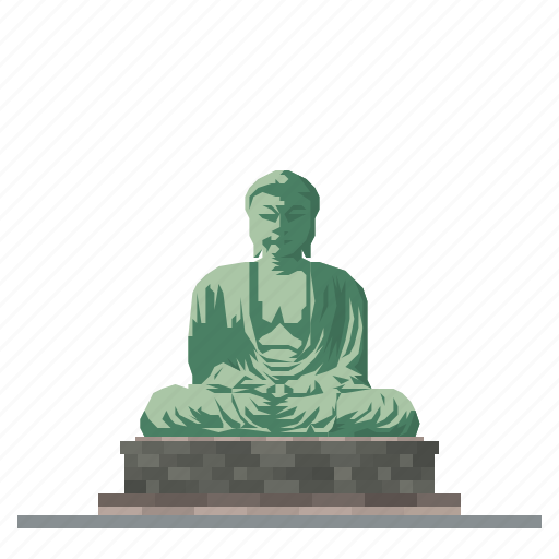Buddha, japan, kamakura, landmark, religion, statue, travel icon - Download on Iconfinder