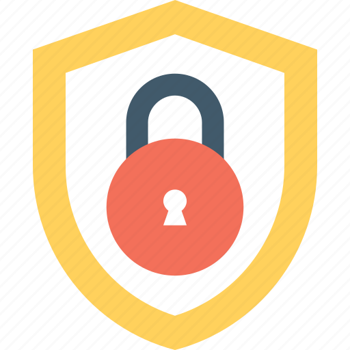Cyber security, lock, protection, security, shield icon - Download on Iconfinder