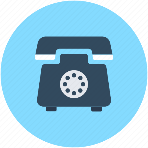Contact us, landline, phone, retro telephone, telephone icon - Download on Iconfinder