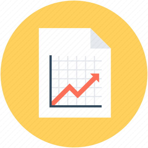 Business document, business report, graph report, statistical report, stock report icon - Download on Iconfinder