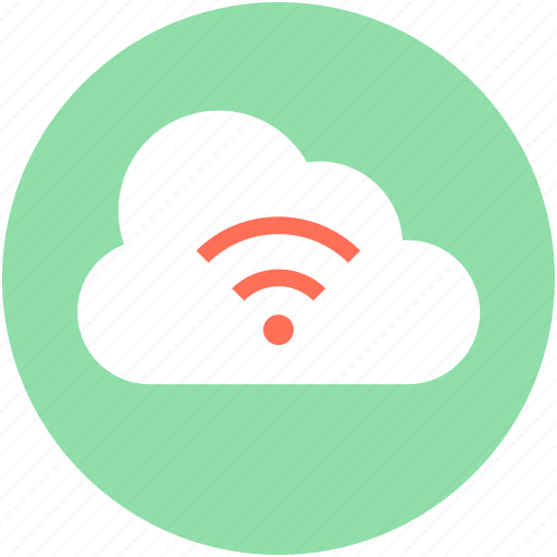 Cloud network, wifi cloud, wifi zone, wireless fidelity, wireless network icon - Download on Iconfinder
