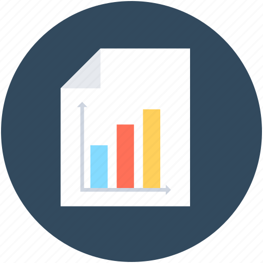 Business document, business report, graph report, statistical report, stock report icon - Download on Iconfinder