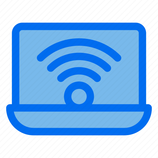Internet, laptop, wifi, signal, network icon - Download on Iconfinder