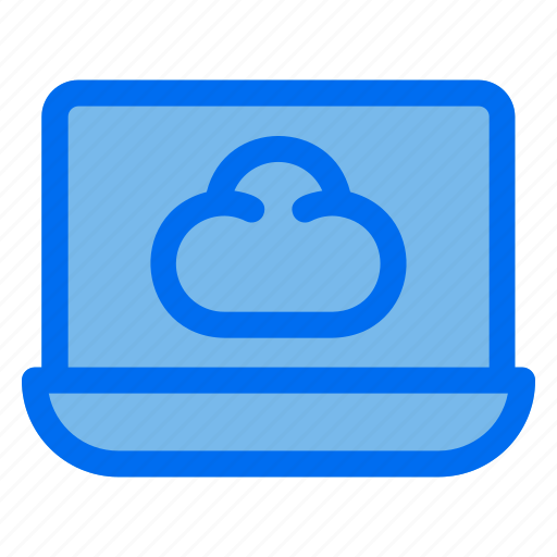 Laptop, cloud, internet, system, network icon - Download on Iconfinder