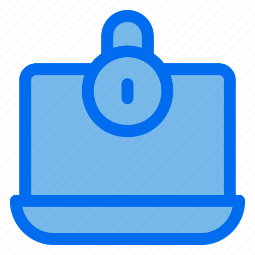Security, protect, laptop, lock, spy icon - Download on Iconfinder