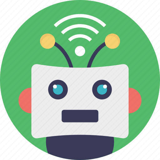 Internet bot, internet-based robotic system, network robot system, web robot, wifi controlled robot icon - Download on Iconfinder