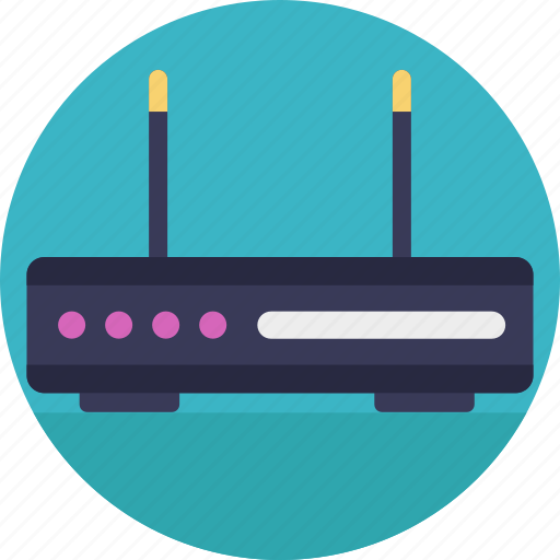 Internet modem, internet router, wifi hotspot, wireless access point, wireless router icon - Download on Iconfinder
